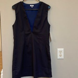 Pinstripe dress